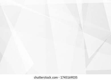 Abstraktes weiß und grau auf hellsilberem Hintergrund modernes Design. Vector Abbildung EPS 10.