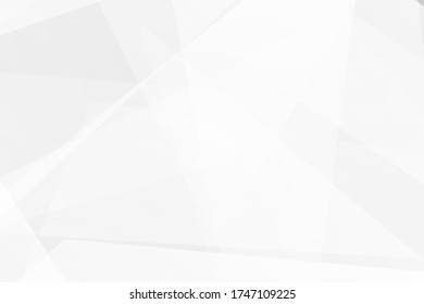 Resumen de diseño moderno en blanco y gris sobre fondo plateado claro. Ilustración del vector EPS 10.