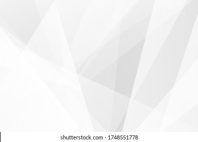Resumen de diseño moderno en blanco y gris sobre fondo plateado claro. Ilustración del vector EPS 10.