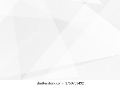Abstract white and grey on light silver background modern design. Vector illustration EPS 10.