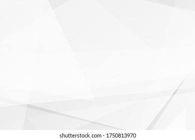 Resumen de diseño moderno en blanco y gris sobre fondo plateado claro. Ilustración del vector EPS 10.