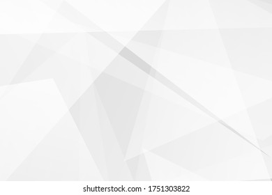 Resumen de diseño moderno en blanco y gris sobre fondo plateado claro. Ilustración del vector EPS 10.