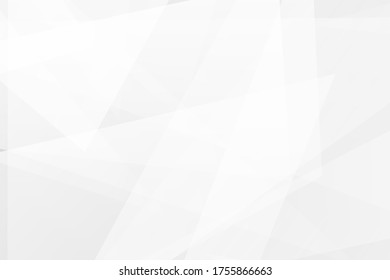 Resumen de diseño moderno en blanco y gris sobre fondo plateado claro. Ilustración del vector EPS 10.