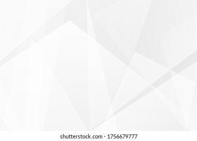 Resumen de diseño moderno en blanco y gris sobre fondo plateado claro. Ilustración del vector EPS 10.