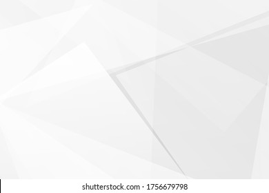 Abstraktes Weiß und Grau auf hellsilbernem Hintergrund, modernes Design. Vektorgrafik EPS10.