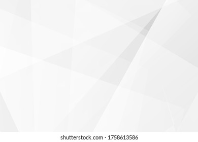 Resumen de diseño moderno en blanco y gris sobre fondo plateado claro. Ilustración del vector EPS 10.