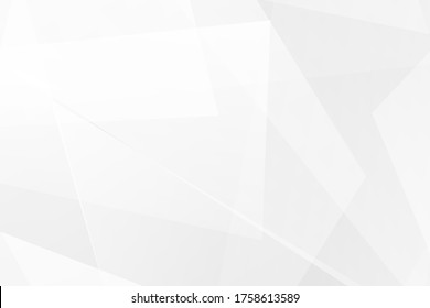 Resumen de diseño moderno en blanco y gris sobre fondo plateado claro. Ilustración del vector EPS 10.