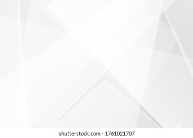 Resumen de diseño moderno en blanco y gris sobre fondo plateado claro. Ilustración del vector EPS 10.