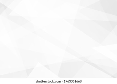 Resumen de diseño moderno en blanco y gris sobre fondo plateado claro. Ilustración del vector EPS 10.