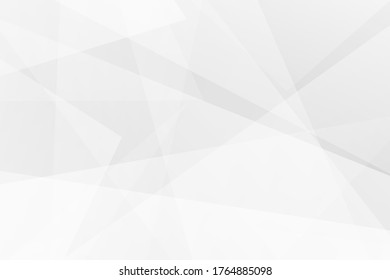 Resumen de diseño moderno en blanco y gris sobre fondo plateado claro. Ilustración del vector EPS 10.