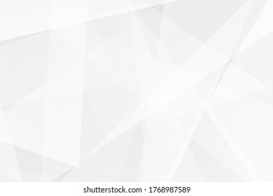 Resumen de diseño moderno en blanco y gris sobre fondo plateado claro. Ilustración del vector EPS 10.