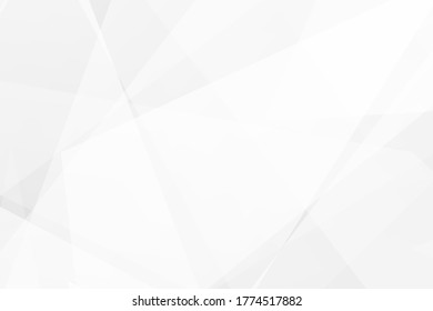 Resumen de diseño moderno en blanco y gris sobre fondo plateado claro. Ilustración del vector EPS 10.
