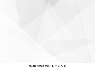 Abstract white and grey on light silver background modern design. Vector illustration EPS 10.