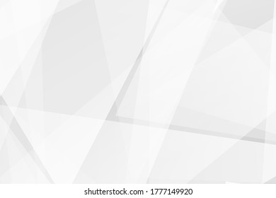 Resumen de diseño moderno en blanco y gris sobre fondo plateado claro. Ilustración del vector EPS 10.