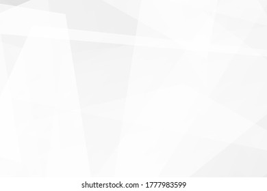 Resumen de diseño moderno en blanco y gris sobre fondo plateado claro. Ilustración del vector EPS 10.