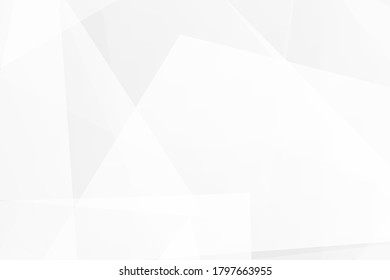 Abstract white and grey on light silver background modern design. Vector illustration EPS 10.