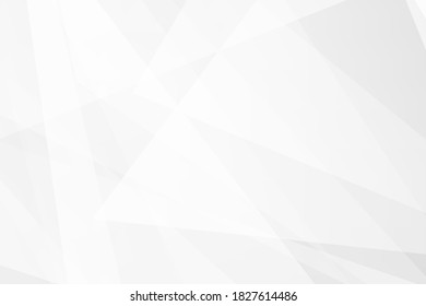 Resumen de diseño moderno en blanco y gris sobre fondo plateado claro. Ilustración del vector EPS 10.