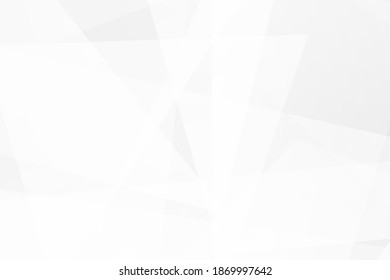 Abstract white and grey on light silver background modern design. Vector illustration EPS 10.
