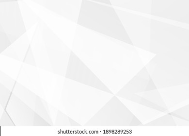 Abstract white and grey on light silver background modern design. Vector illustration EPS 10.