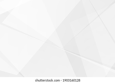 Abstract white and grey on light silver background modern design. Vector illustration EPS 10. - Shutterstock ID 1903160128