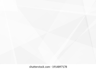 Abstract white and grey on light silver background modern design. Vector illustration EPS 10.