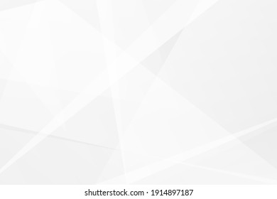 Abstract white and grey on light silver background modern design. Vector illustration EPS 10.