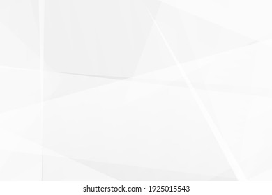 Resumen de diseño moderno en blanco y gris sobre fondo plateado claro. Ilustración del vector EPS 10.