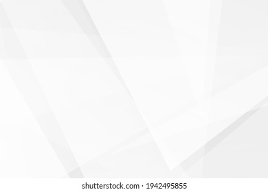Resumen de diseño moderno en blanco y gris sobre fondo plateado claro. Ilustración del vector EPS 10.