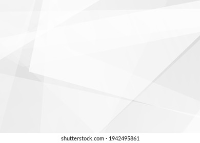 Abstract white and grey on light silver background modern design. Vector illustration EPS 10.