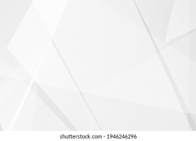 Abstract white and grey on light silver background modern design. Vector illustration EPS 10.