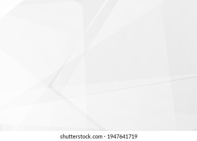 Abstract white and grey on light silver background modern design. Vector illustration EPS 10.