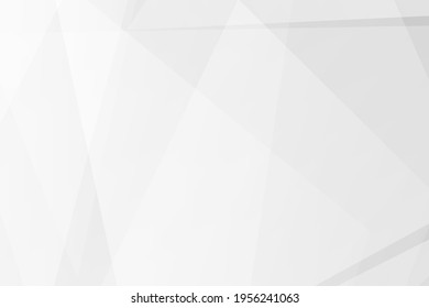 Resumen de diseño moderno en blanco y gris sobre fondo plateado claro. Ilustración del vector EPS 10.