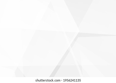 Abstract white and grey on light silver background modern design. Vector illustration EPS 10.