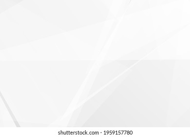 Abstract white and grey on light silver background modern design. Vector illustration EPS 10.