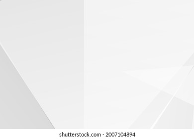 Abstract white and grey on light silver background modern design. Vector illustration EPS 10.