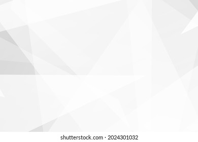 Resumen de diseño moderno en blanco y gris sobre fondo plateado claro. Ilustración del vector EPS 10.