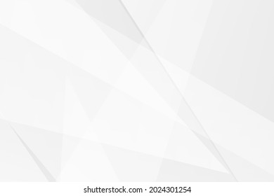 Abstract white and grey on light silver background modern design. Vector illustration EPS 10.