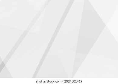 Resumen de diseño moderno en blanco y gris sobre fondo plateado claro. Ilustración del vector EPS 10.