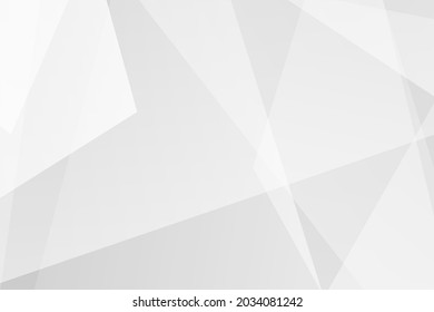 Resumen de diseño moderno en blanco y gris sobre fondo plateado claro. Ilustración del vector EPS 10.