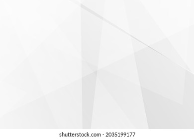 Resumen de diseño moderno en blanco y gris sobre fondo plateado claro. Ilustración del vector EPS 10.