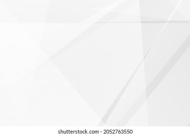 Resumen de diseño moderno en blanco y gris sobre fondo plateado claro. Ilustración del vector EPS 10.