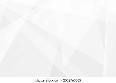Resumen de diseño moderno en blanco y gris sobre fondo plateado claro. Ilustración del vector EPS 10.
