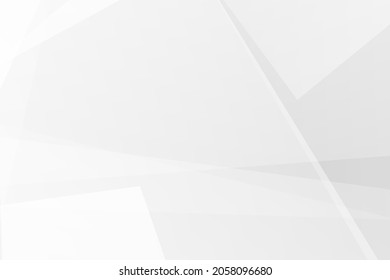 Abstract white and grey on light silver background modern design. Vector illustration EPS 10.