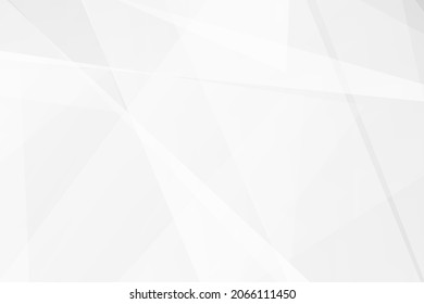 Resumen de diseño moderno en blanco y gris sobre fondo plateado claro. Ilustración del vector EPS 10.
