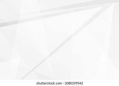 Resumen de diseño moderno en blanco y gris sobre fondo plateado claro. Ilustración del vector EPS 10.