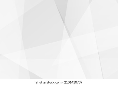 Resumen de diseño moderno en blanco y gris sobre fondo plateado claro. Ilustración del vector EPS 10.