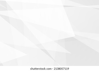 Abstraktes Weiß und Grau auf hellsilbernem Hintergrund, modernes Design. Vektorgrafik EPS10.