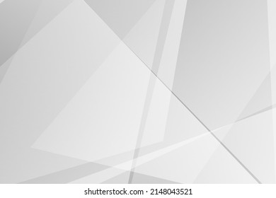 Abstract white and grey on light silver background modern design. Vector illustration EPS 10.