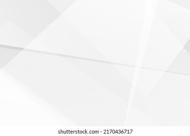 Resumen de diseño moderno en blanco y gris sobre fondo plateado claro. Ilustración del vector EPS 10.