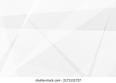 Resumen de diseño moderno en blanco y gris sobre fondo plateado claro. Ilustración del vector EPS 10.